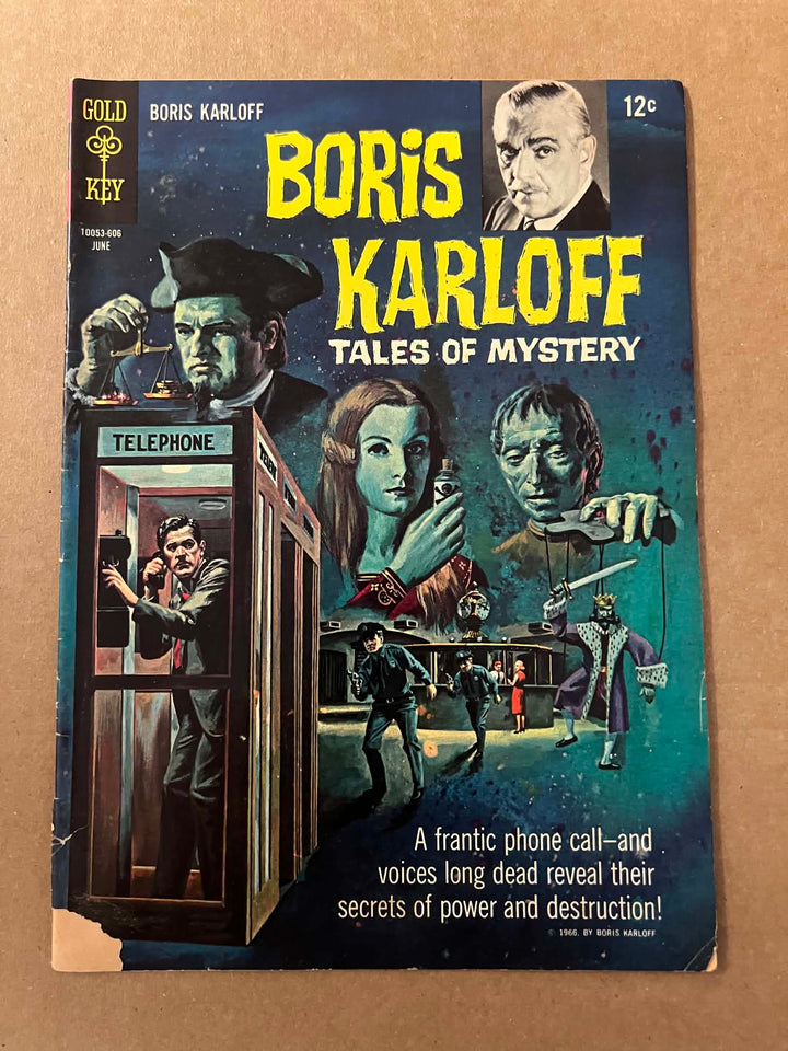 Boris Karloff Tales of Mystery #22 June 1968