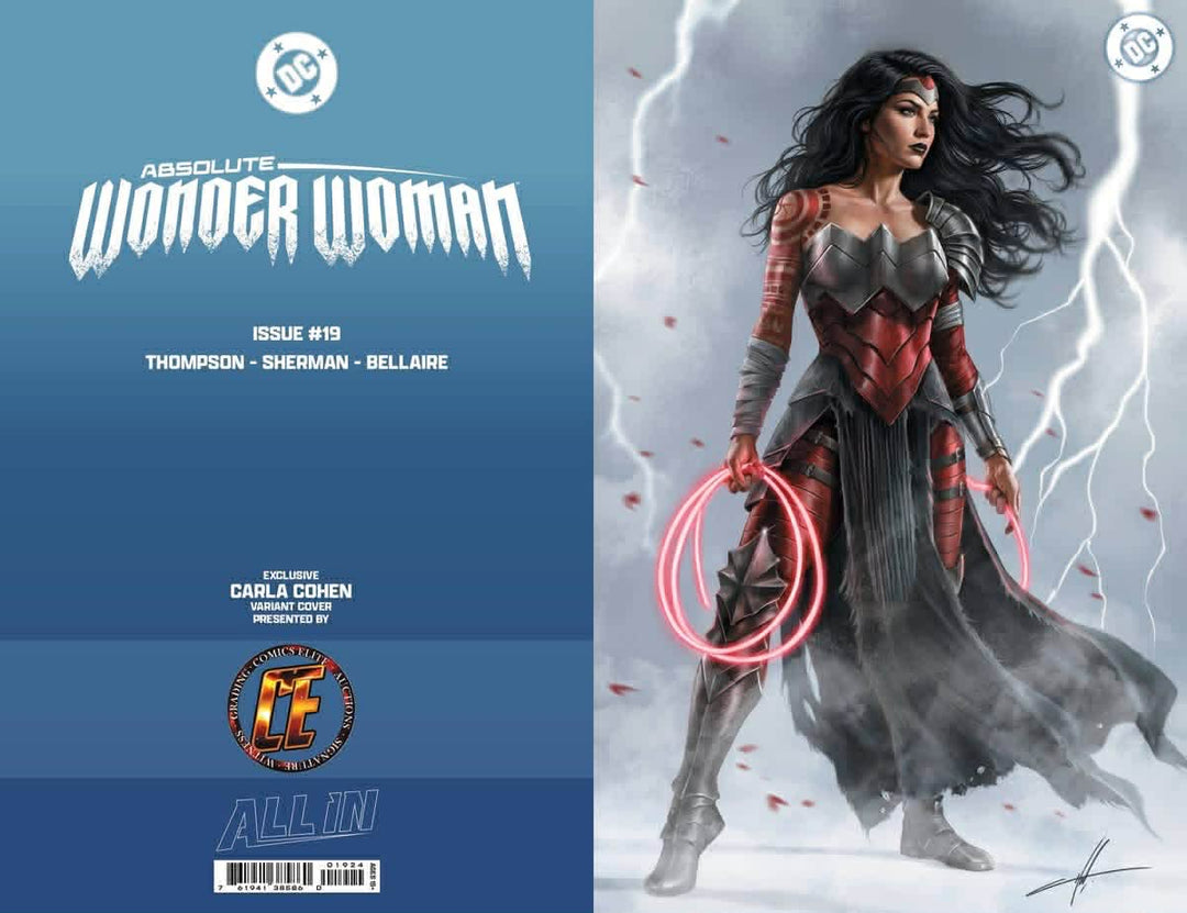 Absolute Wonder Woman #19 Carla Cohen Trade + Virgin Set