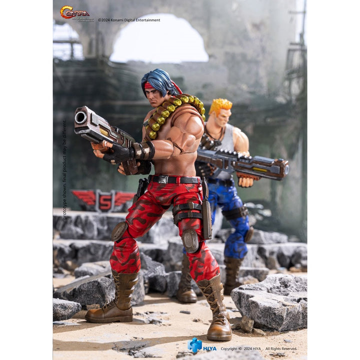 Contra: Operation Galuga Bill Rizer Exquisite Basic 1:12 Action Figure