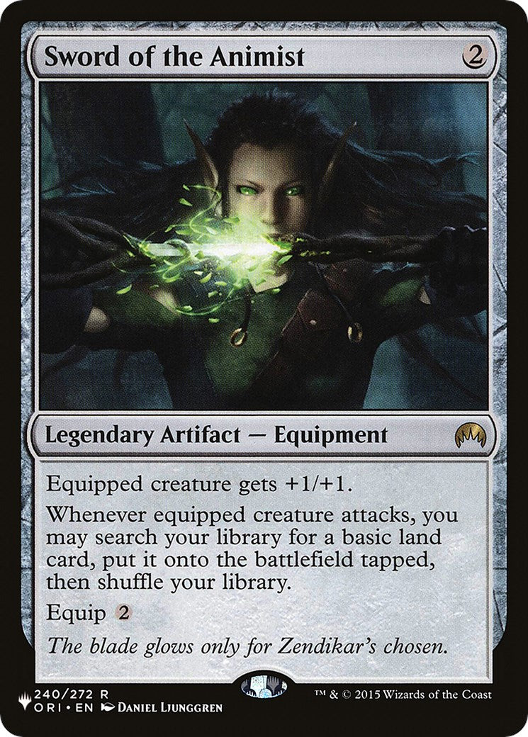 Sword of the Animist (ORI)