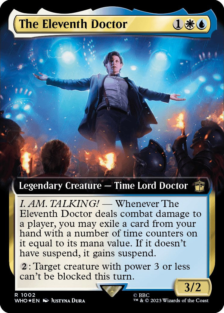 The Eleventh Doctor (Extended Art) (Surge Foil)