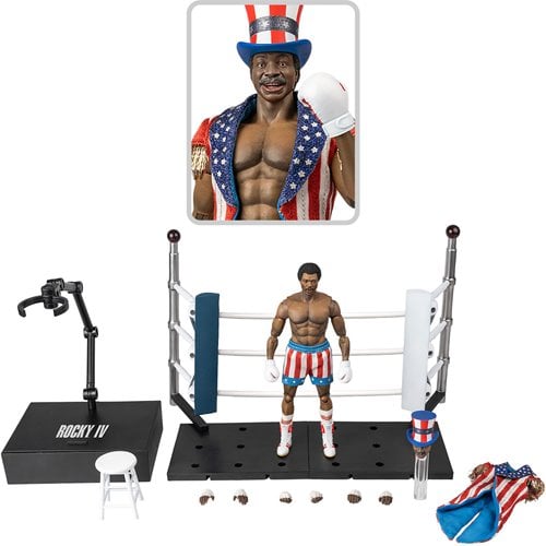 Rocky IV Apollo Creed Exquisite Super Series 1:12 Scale Action Figure