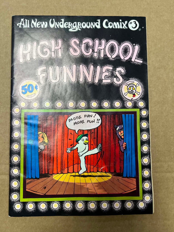 All New Underground Comix #3 High School Funnies (1973)