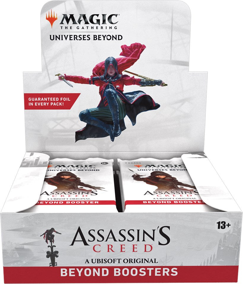 MTG Universes Beyond: Assassin's Creed - Beyond Booster Display