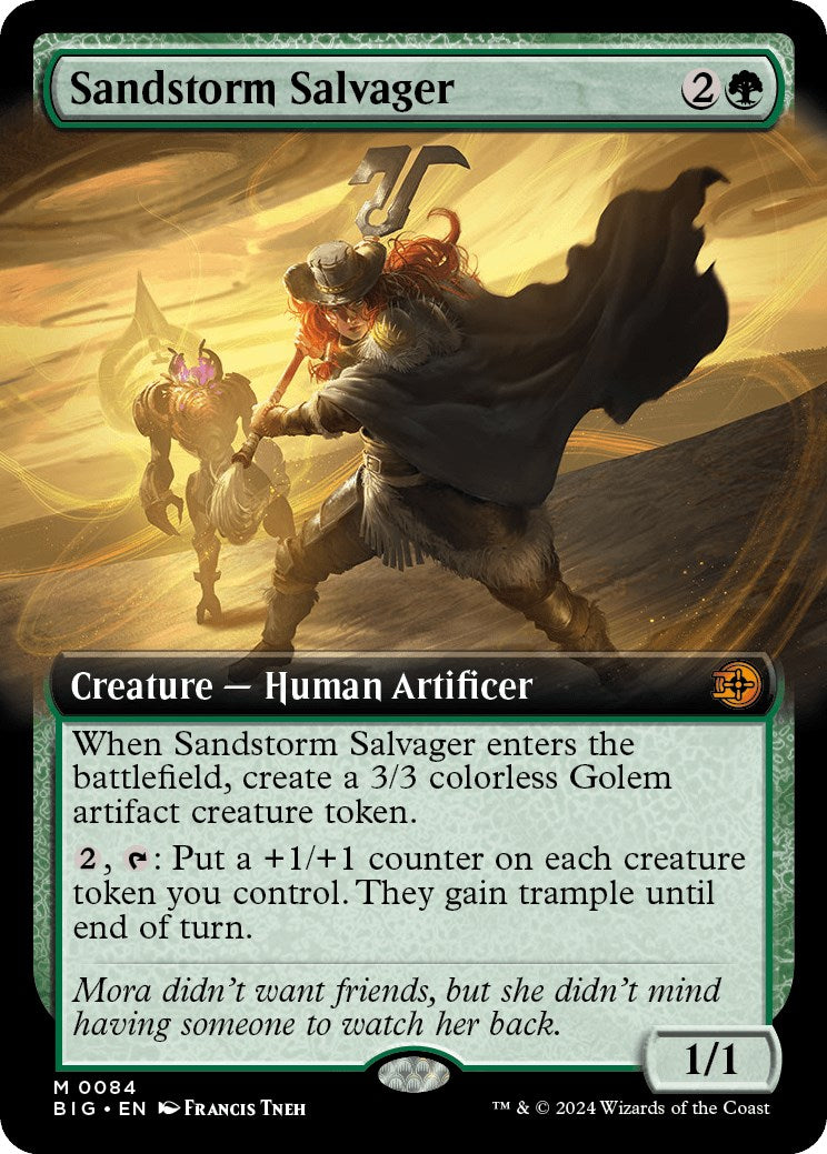 Sandstorm Salvager (Extended Art)