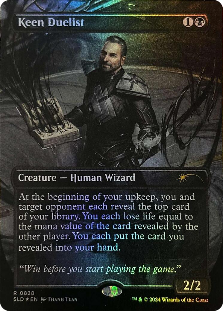 Keen Duelist (Rainbow Foil)