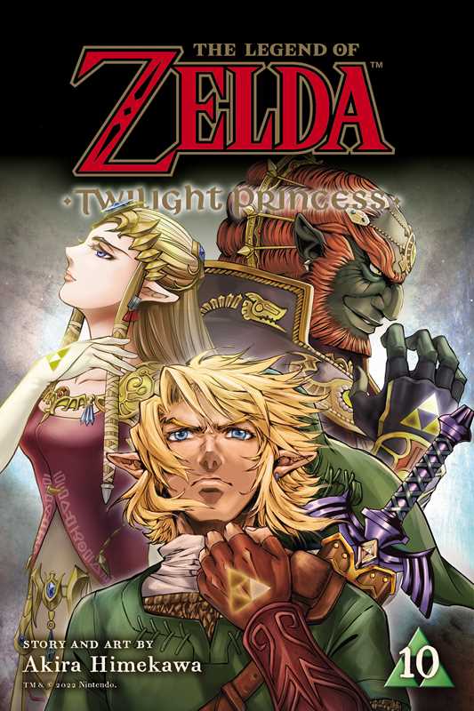 Legend of Zelda: Twilight Princess, Vol. 10 by Akira  Himekawa: Paperback; 160 pages / English