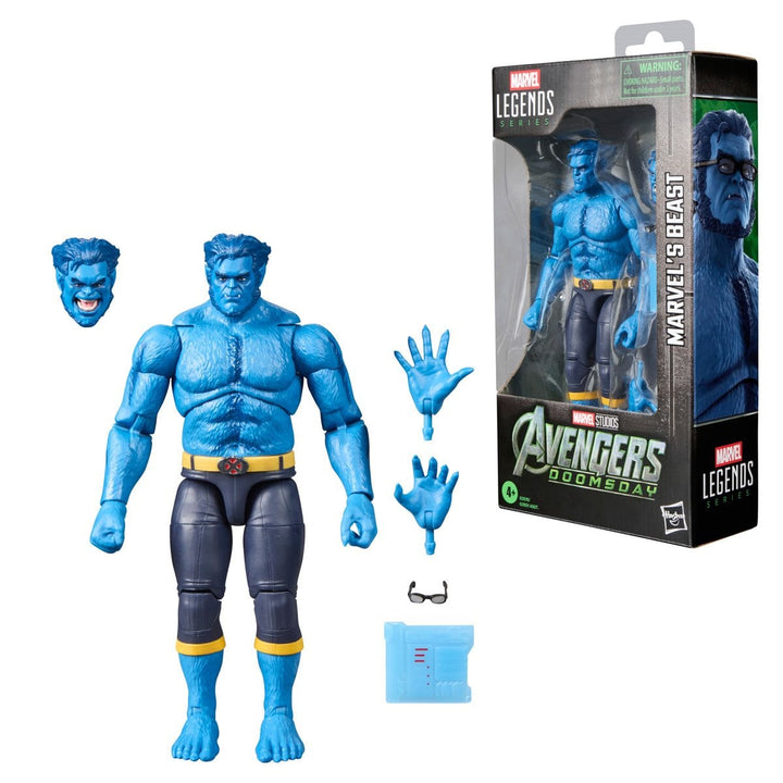 Avengers: Doomsday Marvel Legends Beast 6-Inch Action Figure