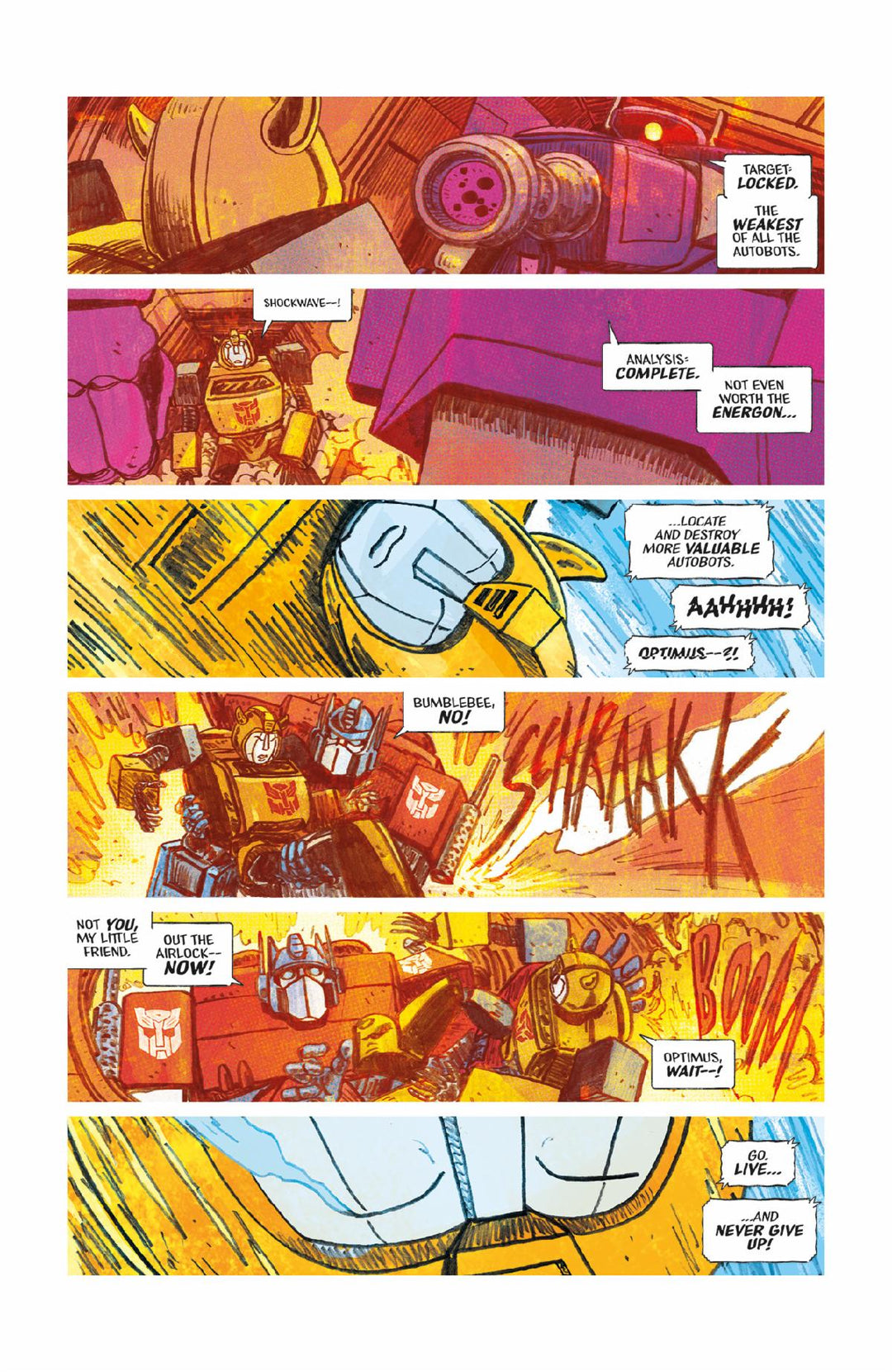 Transformers: Bumblebee - Lost Planet #1 - publisher preview 3