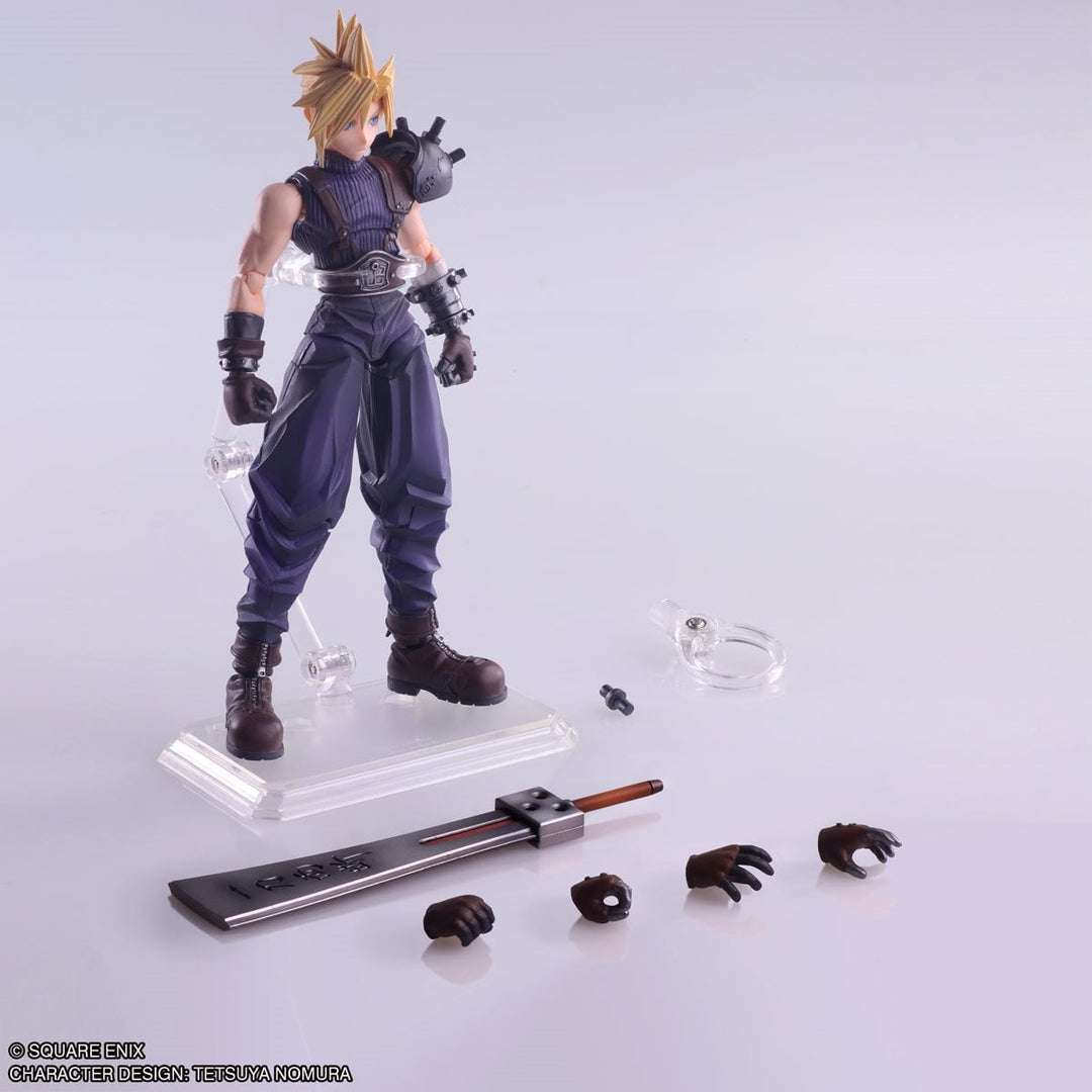 Final Fantasy VII Cloud Strife Hardedge Version Bring Arts Action Figure