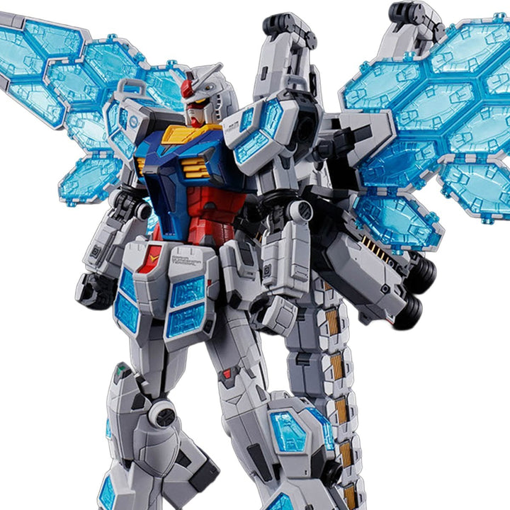 Gundam Next Universal Century RX-78F00/E EX-001 G.L.R.S.S. Feather Unit Chemical Recycle Entry Grade 1:144 Model Kit