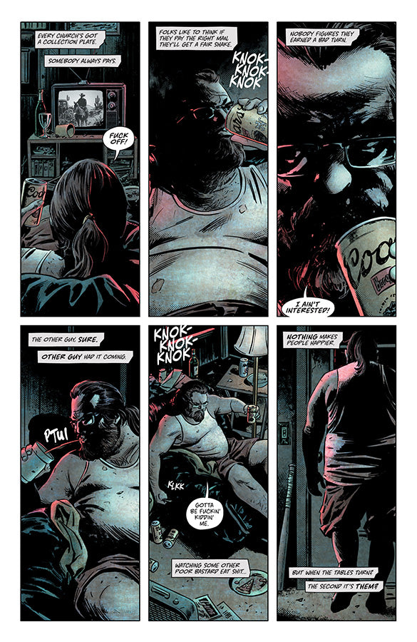 Hammerfist #1 — interior preview page 1 (mature readers)