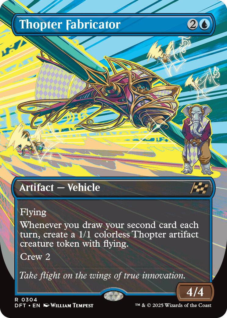 Thopter Fabricator (Borderless)