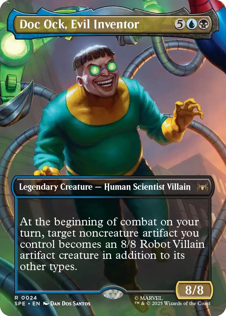 Doc Ock, Evil Inventor (Borderless)