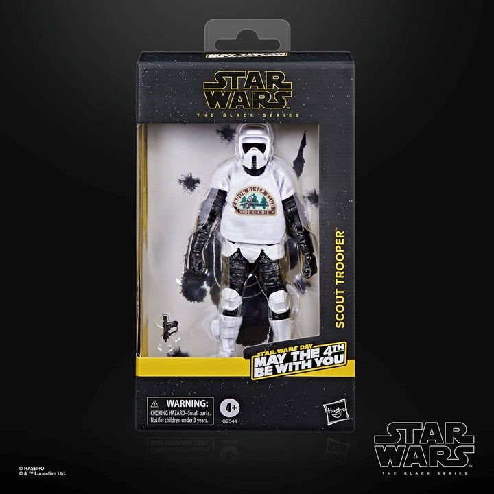 Star Wars The Black Series Scout Trooper May the 4th Be With You 6-Inch Action Figure