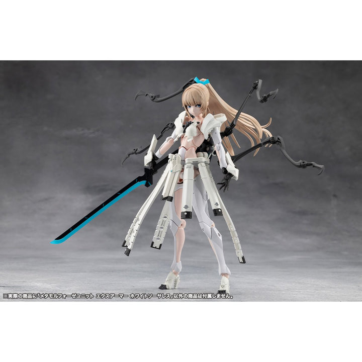 Megalomaria Unlimited Universe Metamorphose Unit EXArmor White Sorceress Model Kit