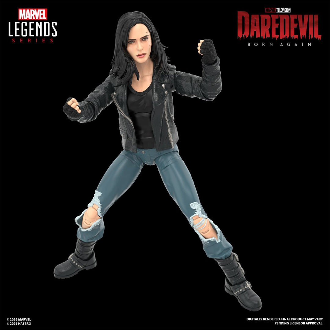 Daredevil: Born Again Marvel Legends Series Daredevil & Jessica Jones 6-Inch Action Figures