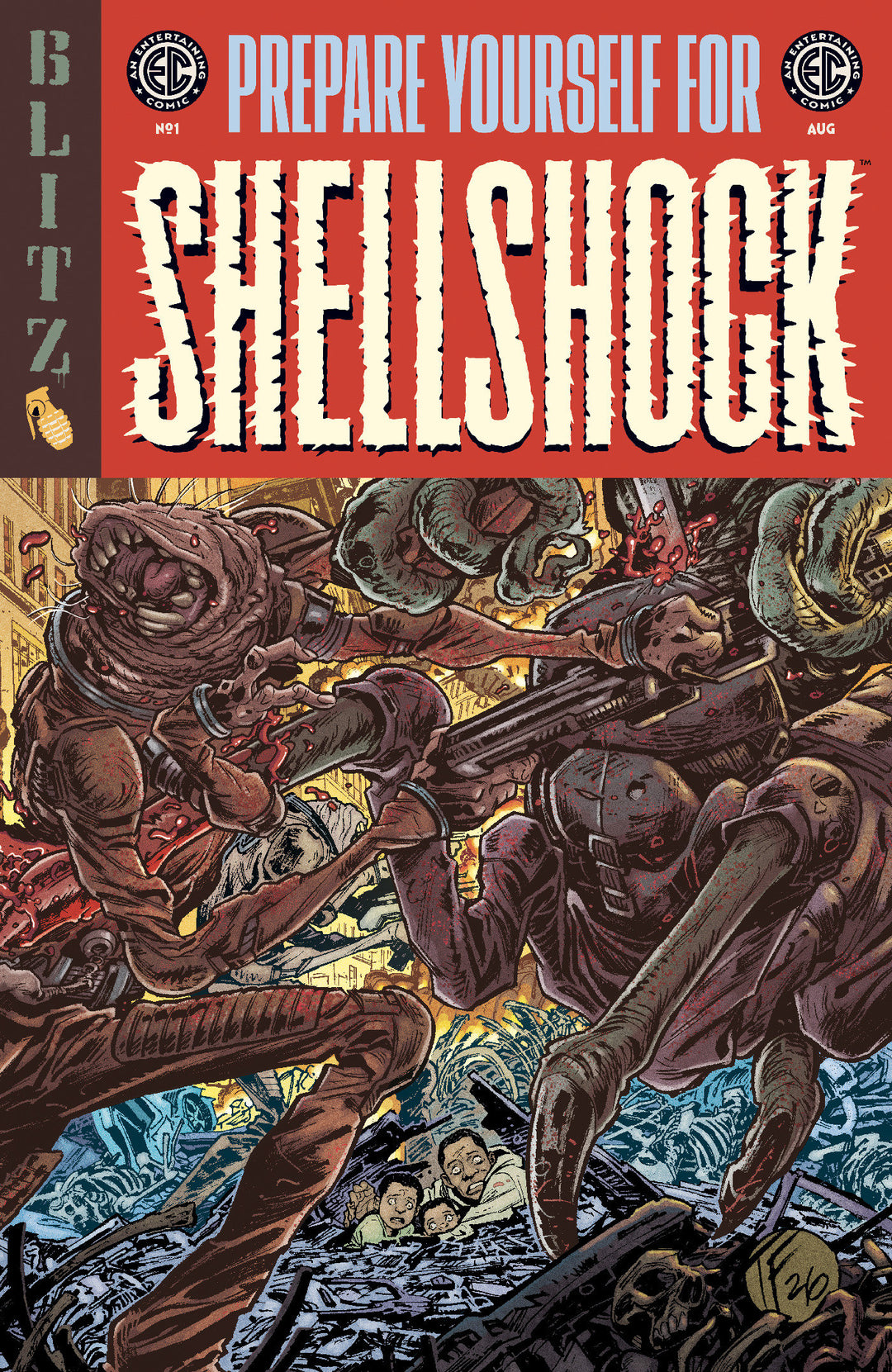 EC Shellshock #1 Cover C Tom Fowler Variant