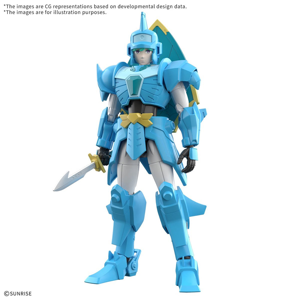 30 Minutes Fantasy Yoroi-Shinden Samurai Troopers Musashi of the Water Model Kit