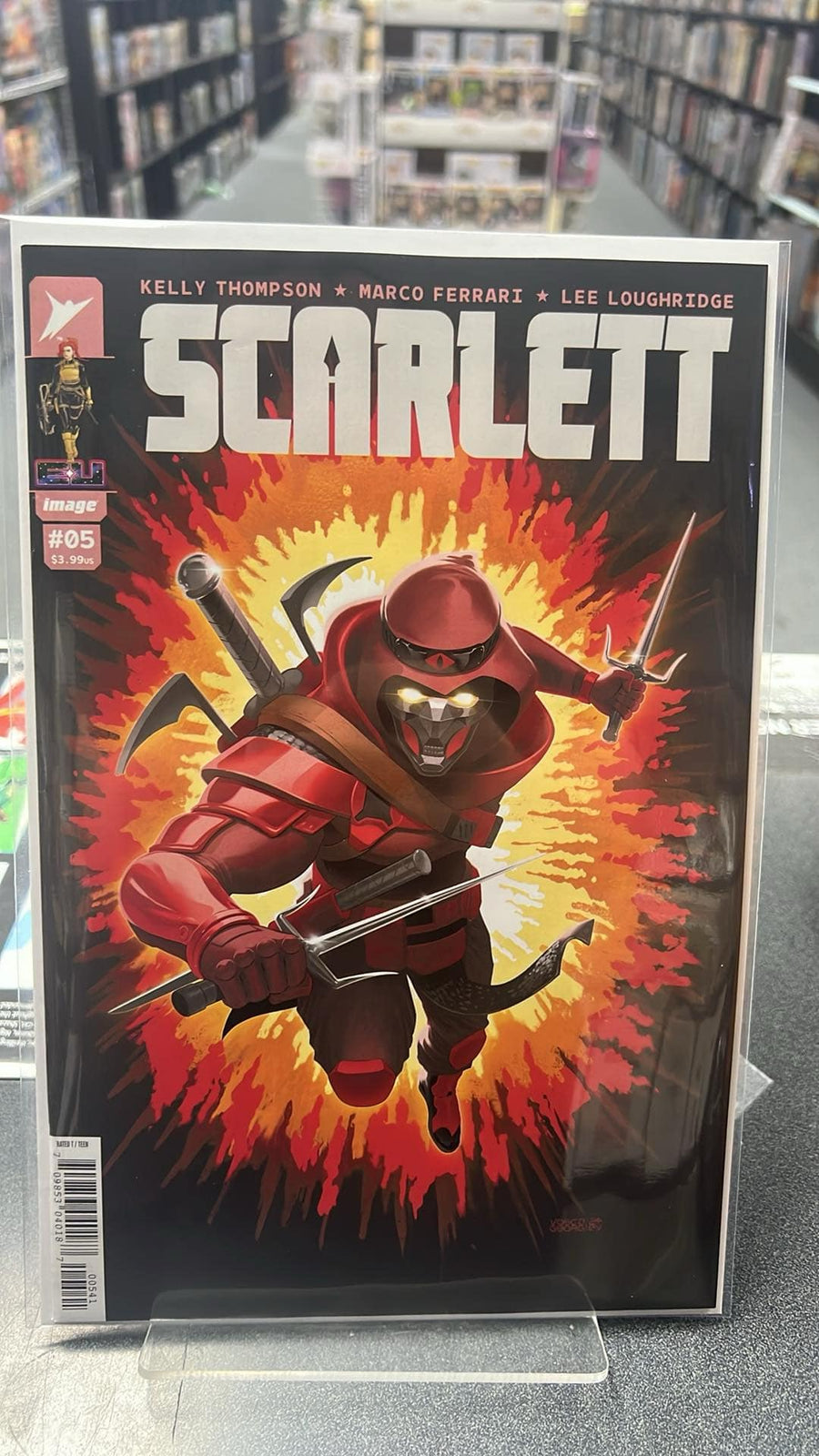 Scarlett #5 (Of 5) Cover D 1 in 25 Vasco Georgiev Variant