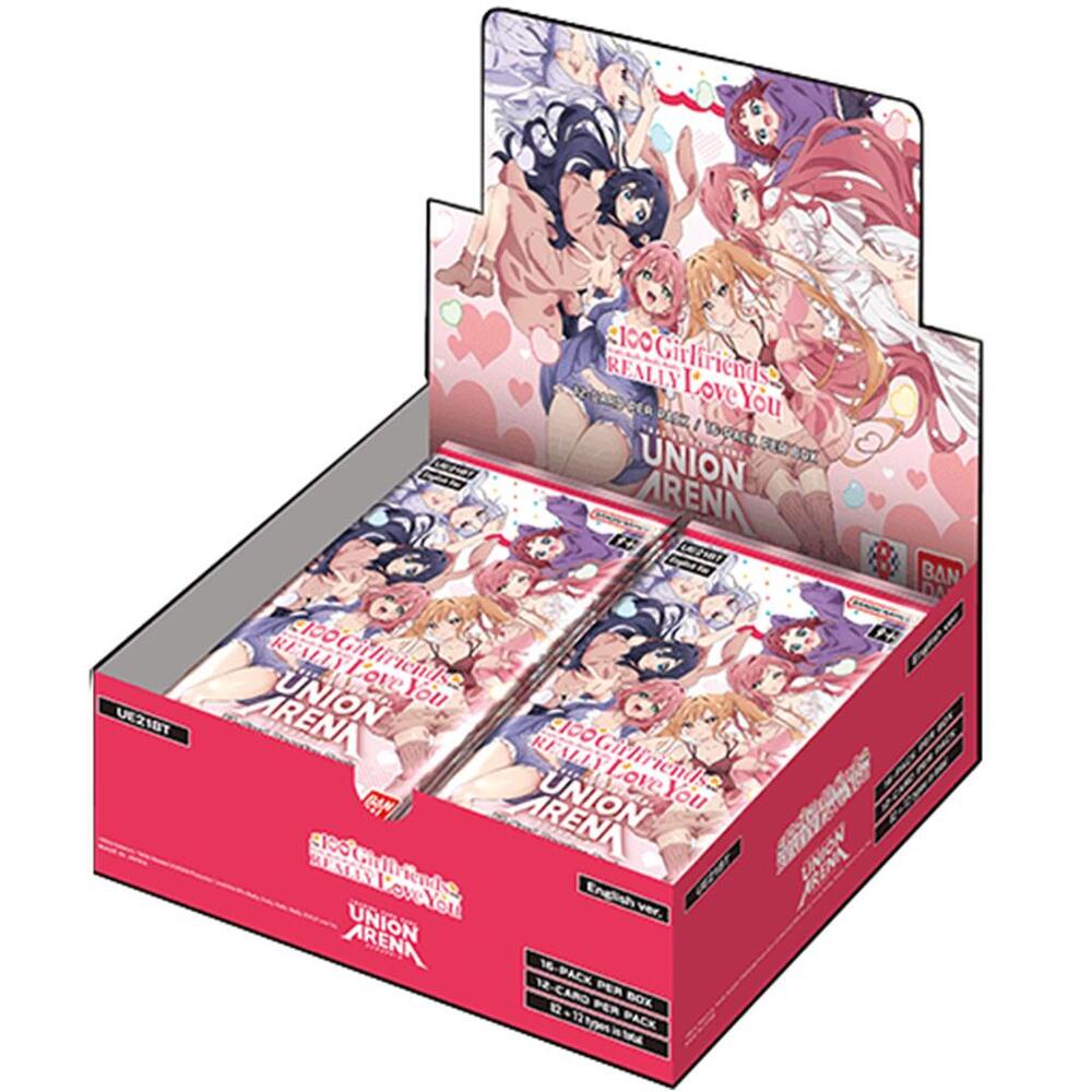 Bandai - Union Arena: The 100 Girlfriends Who Really x5 Love you Booster Box - (UE21BT)