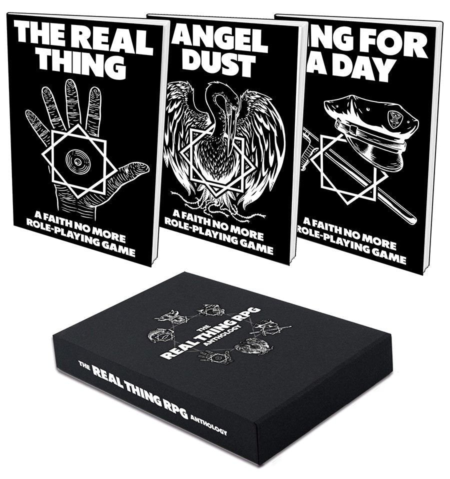 The Real Thing The Official Faith No More RPG Anthology Boxed Set Sealed
