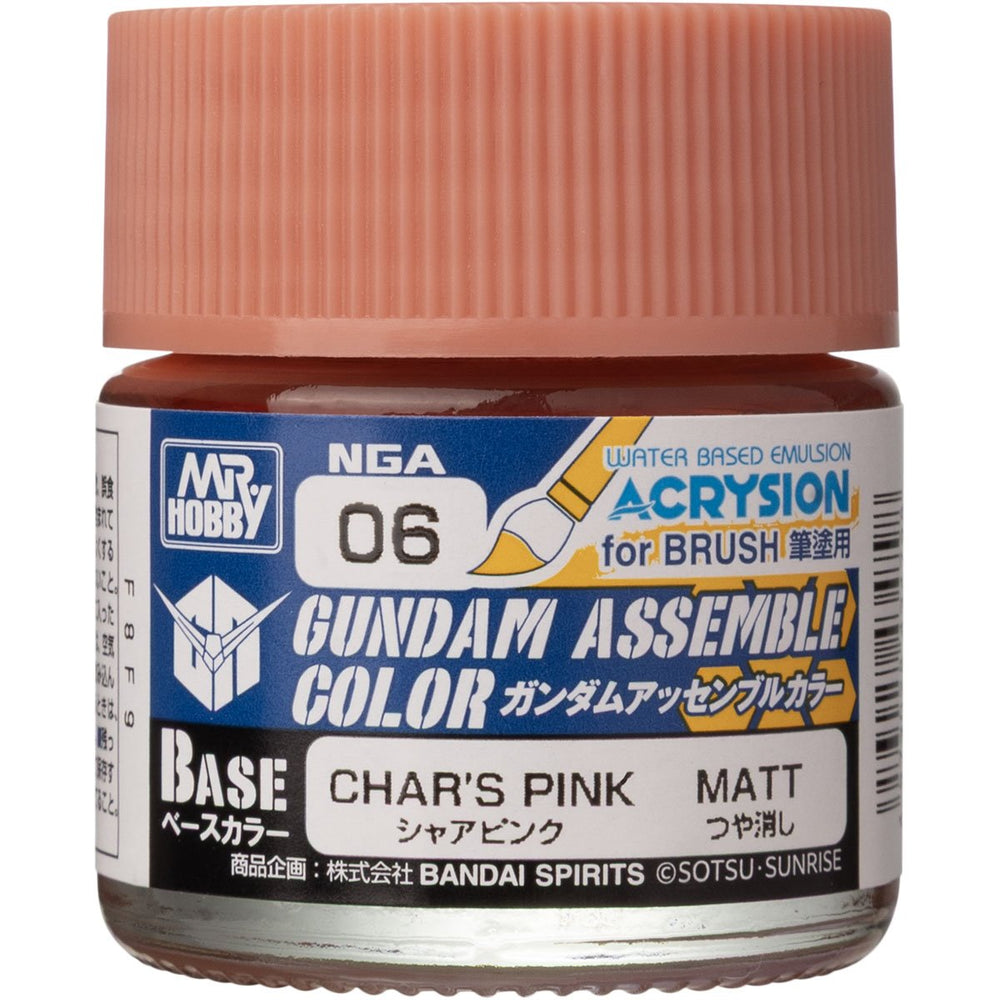 Gundam Assemble Color NGA06 Char's Pink Paint