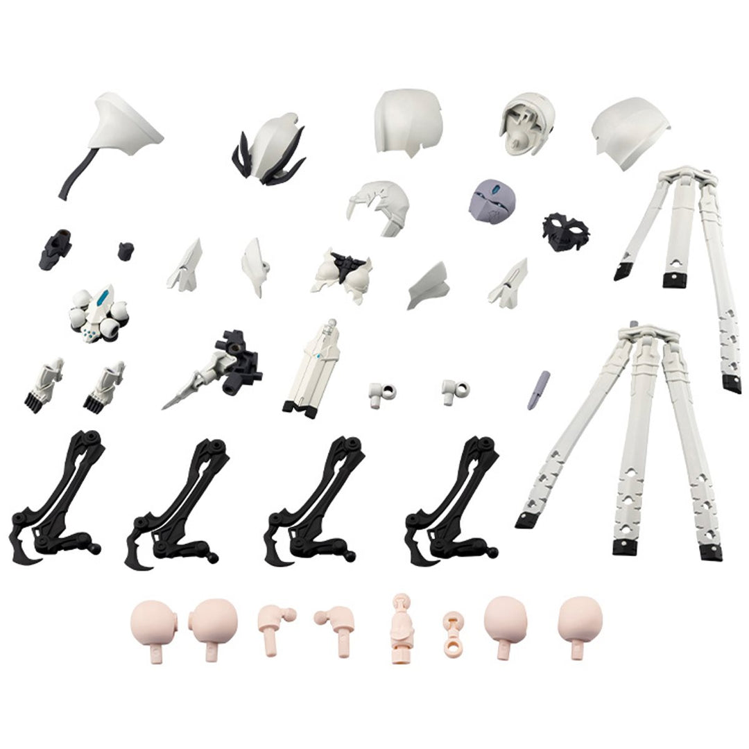 Megalomaria Unlimited Universe Metamorphose Unit EXArmor White Sorceress Model Kit