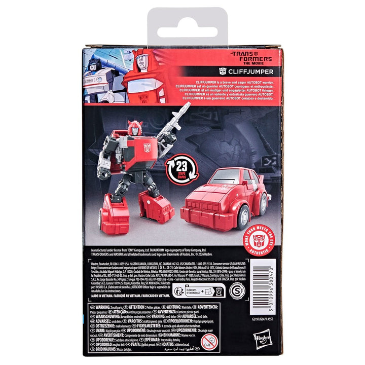 Transformers Studio 86 Series Deluxe Class The Transformers: The Movie Cliffjumper