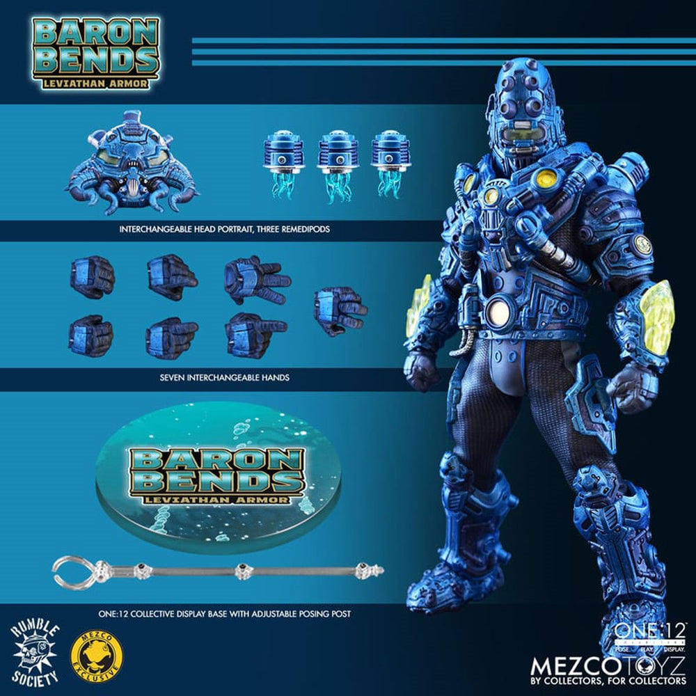 Baron Bends: Leviathan Armor Rumble Society One:12 Collective Action Figure