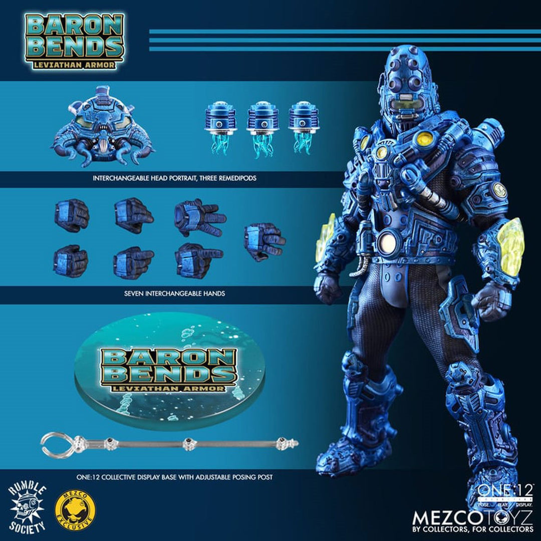 Baron Bends: Leviathan Armor Rumble Society One:12 Collective Action Figure