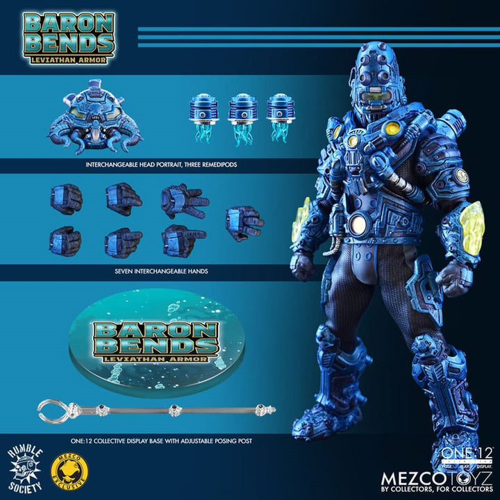 Baron Bends: Leviathan Armor Rumble Society One:12 Collective Action Figure