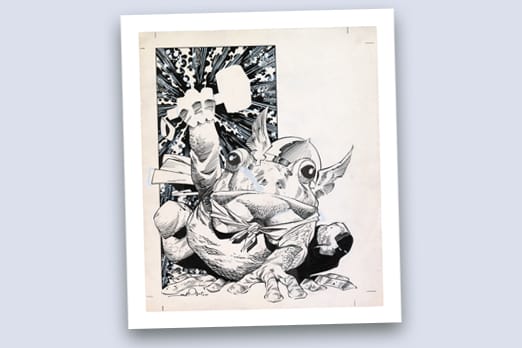 Marvel Masterworks: Throg Advertisement Art Lithograph — publisher preview artwork