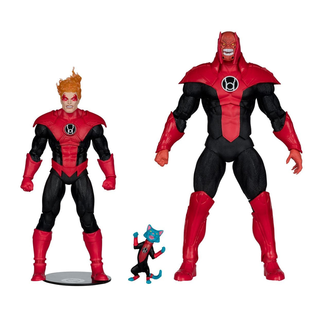 DC Multiverse Atrocitus Megafig and Red Lantern Corps Green Lantern 7-Inch Scale Action Figure 2-Pack
