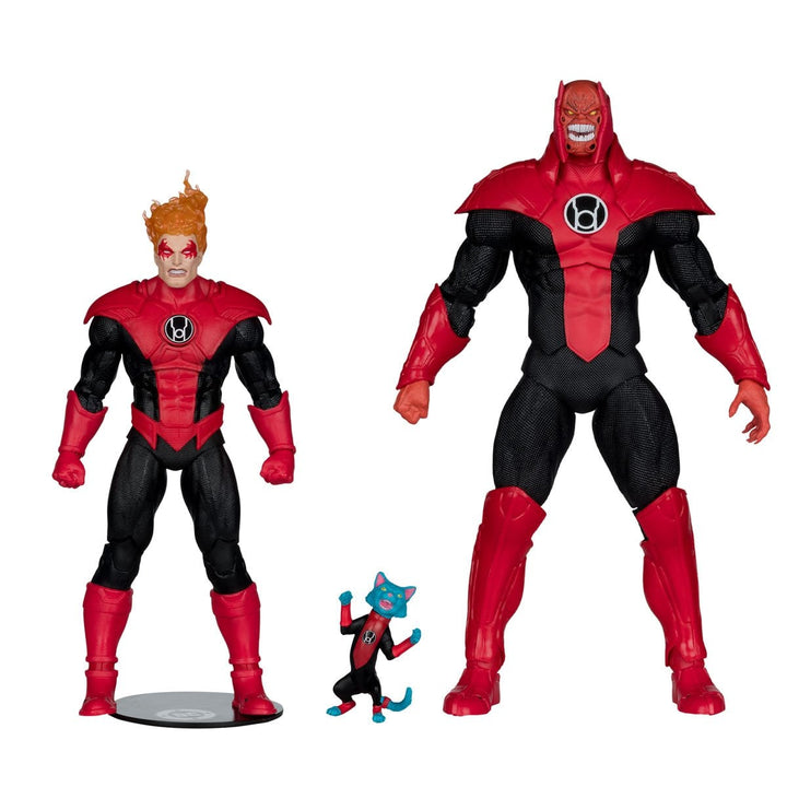 DC Multiverse Atrocitus Megafig and Red Lantern Corps Green Lantern 7-Inch Scale Action Figure 2-Pack