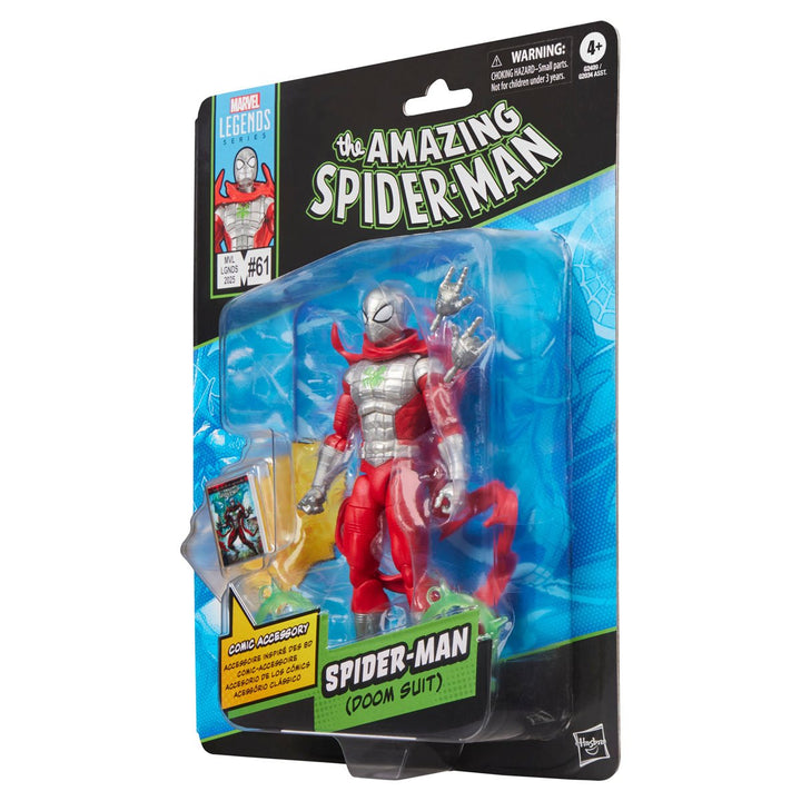Marvel Legends Series Comics-Inspired Spider-Man (Doom Suit) 6-Inch Action Figure