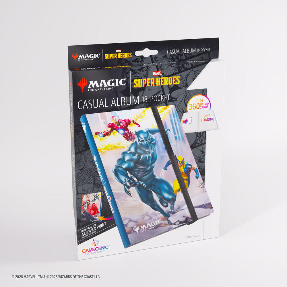 Gamegenic: Magic: The Gathering | Marvel Super Heroes Casual Album 18-Pocket - Marvel Super Heroes