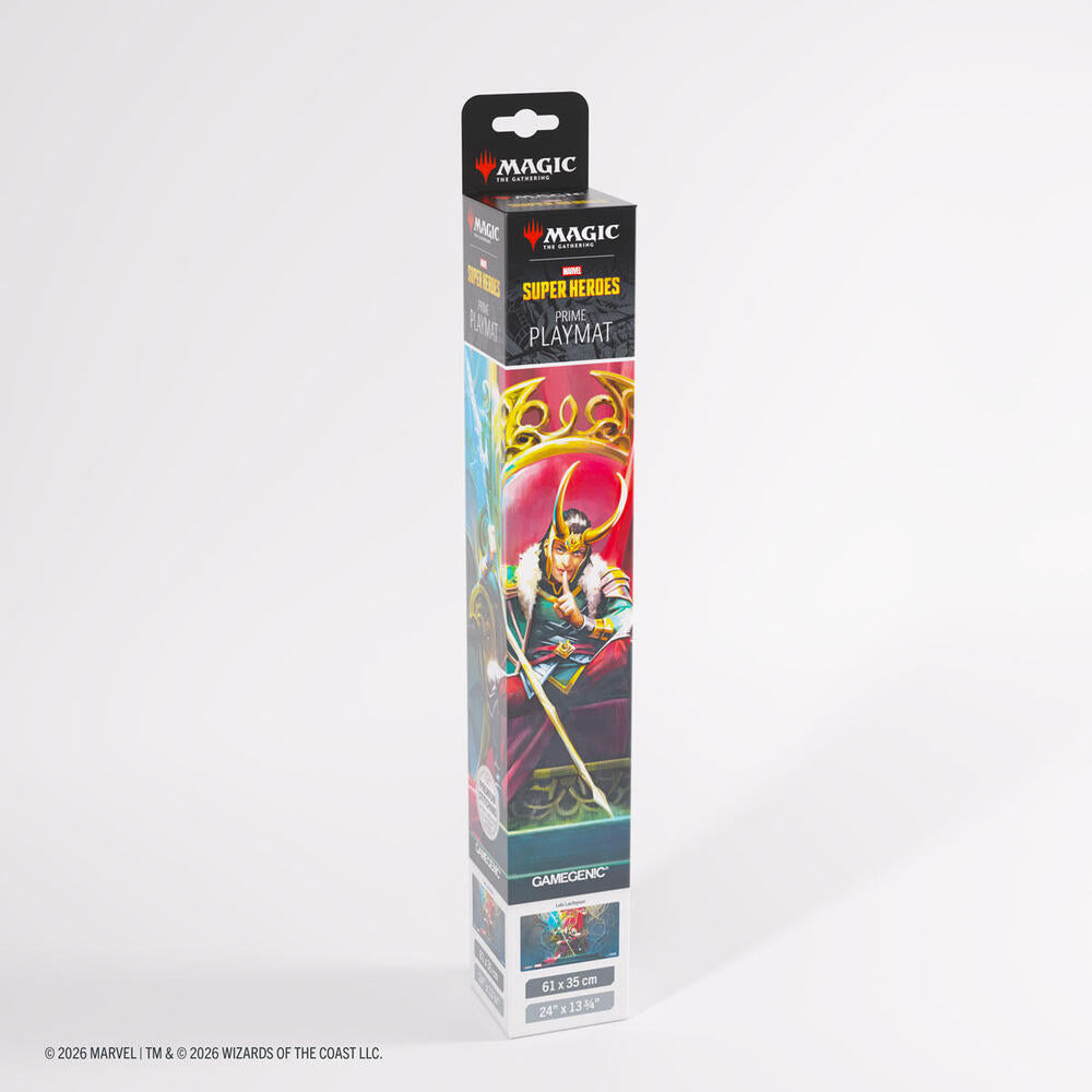 Magic: The Gathering Marvel Superheroes Prime Playmat - Loki Laufeyson - GameGenic Playmats