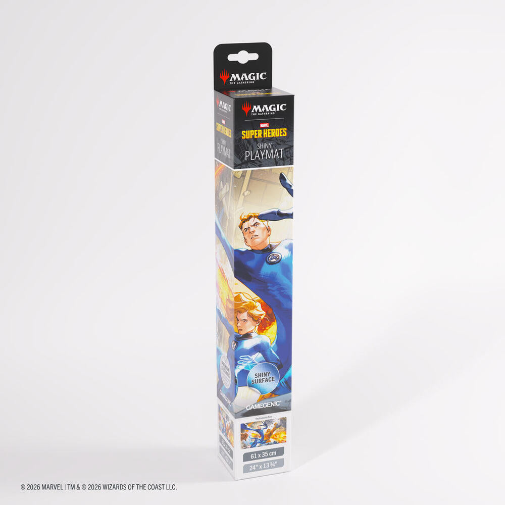 Magic: The Gathering Marvel Superheroes Shiny Playmat - The Fantastic Four - GameGenic Playmats