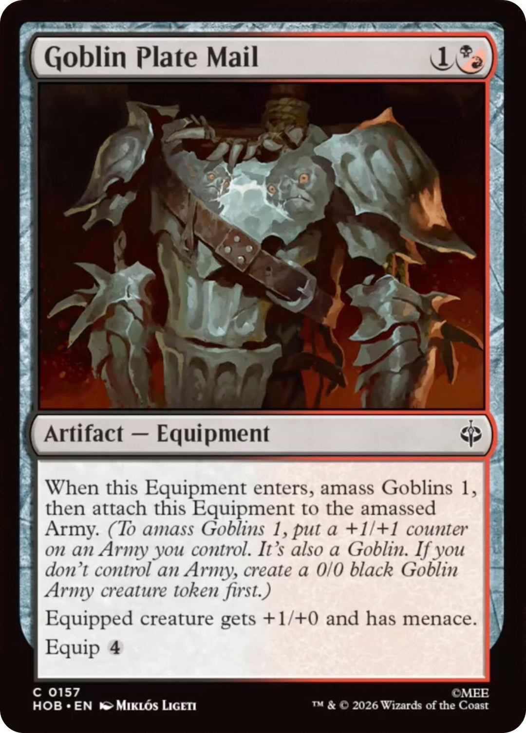 Goblin Plate Mail