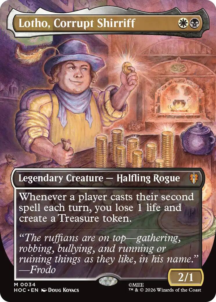 Lotho, Corrupt Shirriff (Borderless)