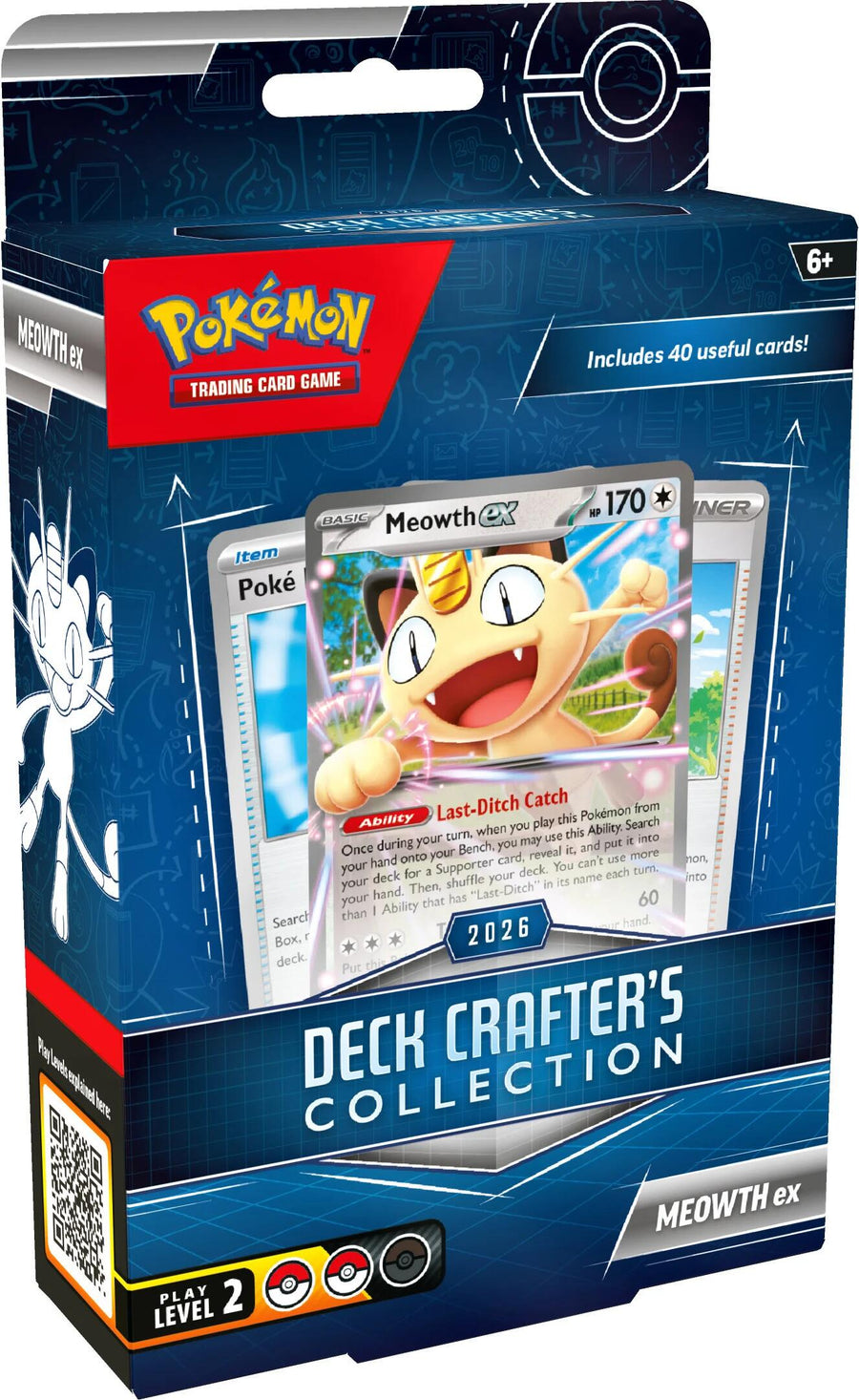 Pokemon TCG Deck Crafter's Collection Meowth ex 2026 sealed box