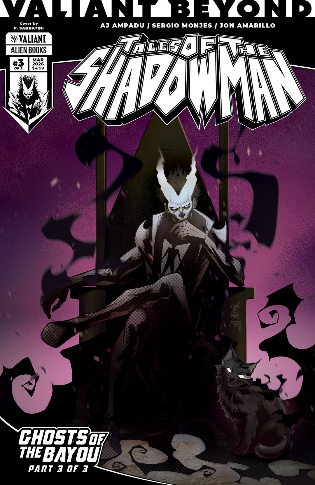 Valiant Beyond: Tales Of The Shadowman #6  Ghosts Of The Bayou #3 Cover A (Sabbatini)