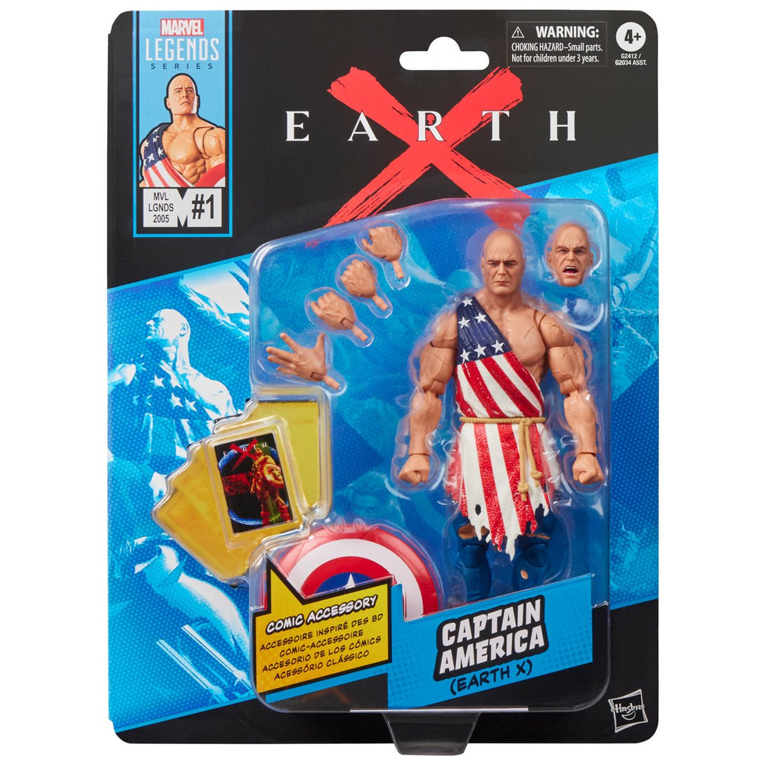 Marvel Legends Series Comics-Inspired Captain America (Earth-X) 6-Inch Action Figure