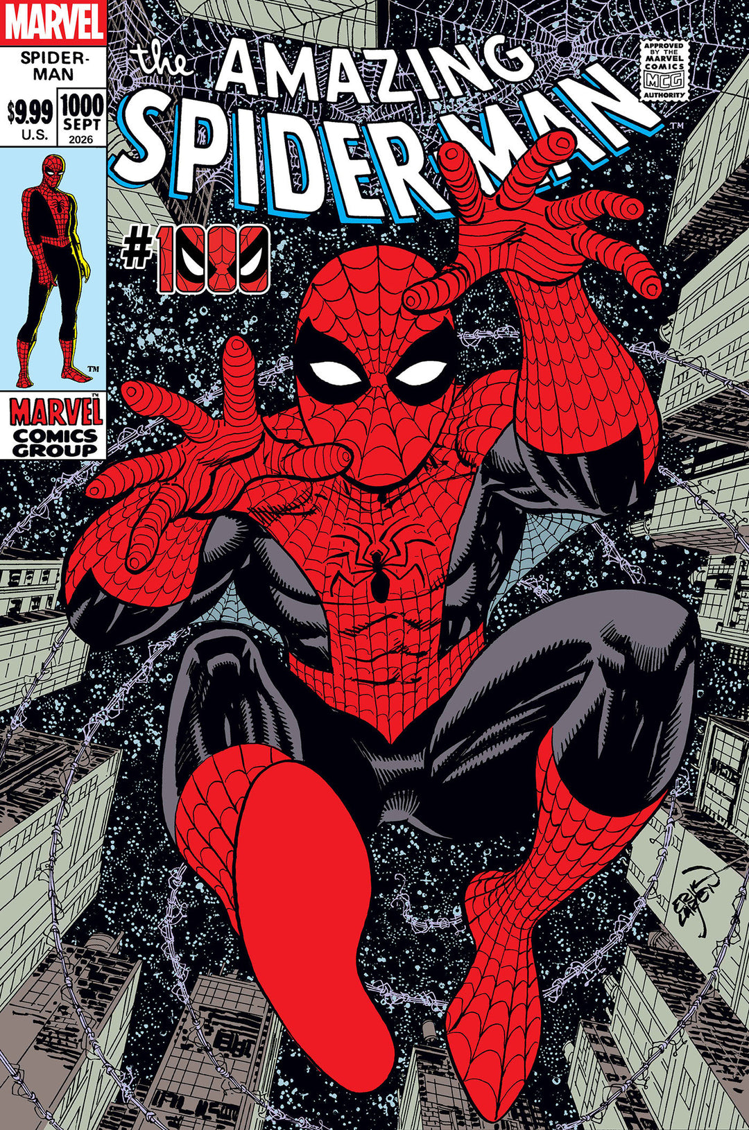 Amazing Spider-Man #1000 Erik Larsen Variant 1:25 INCV
