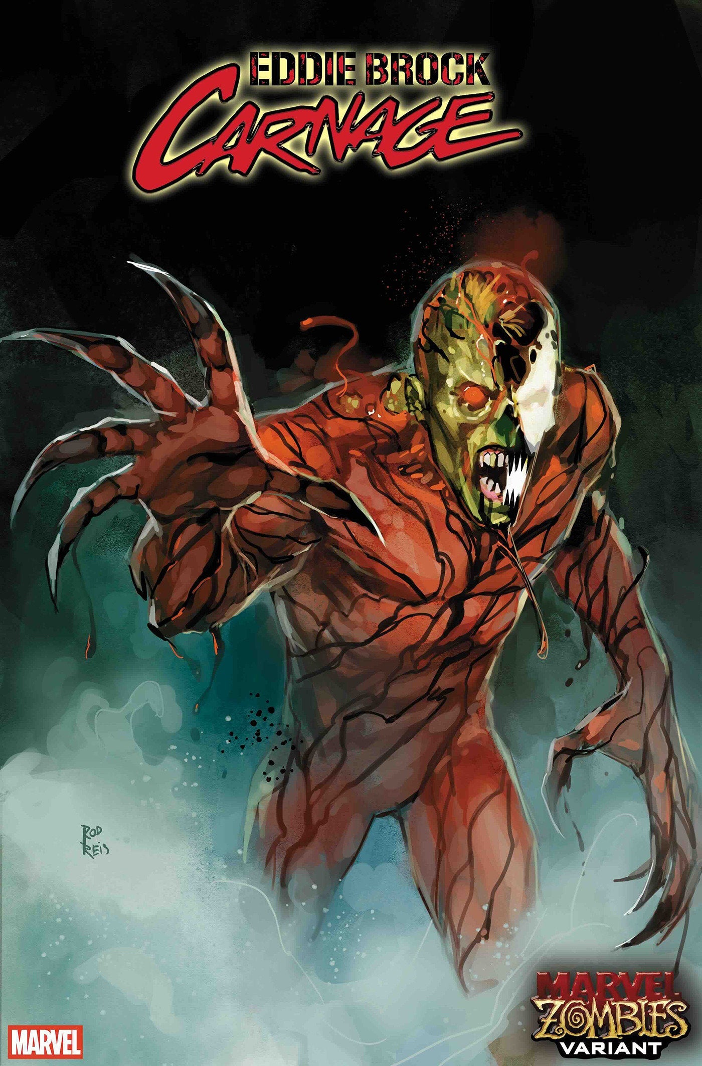 Eddie Brock: Carnage #9 Rod Reis Marvel Zombies Variant – Planet