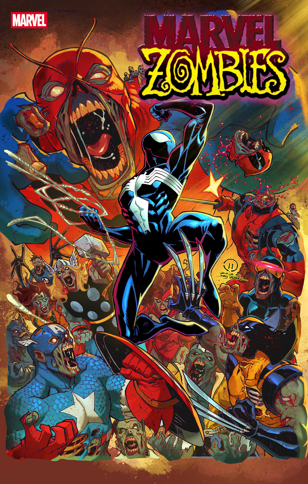 Marvel Zombies: Red Band #5 Joey Vasquez Variant [Polybagged]