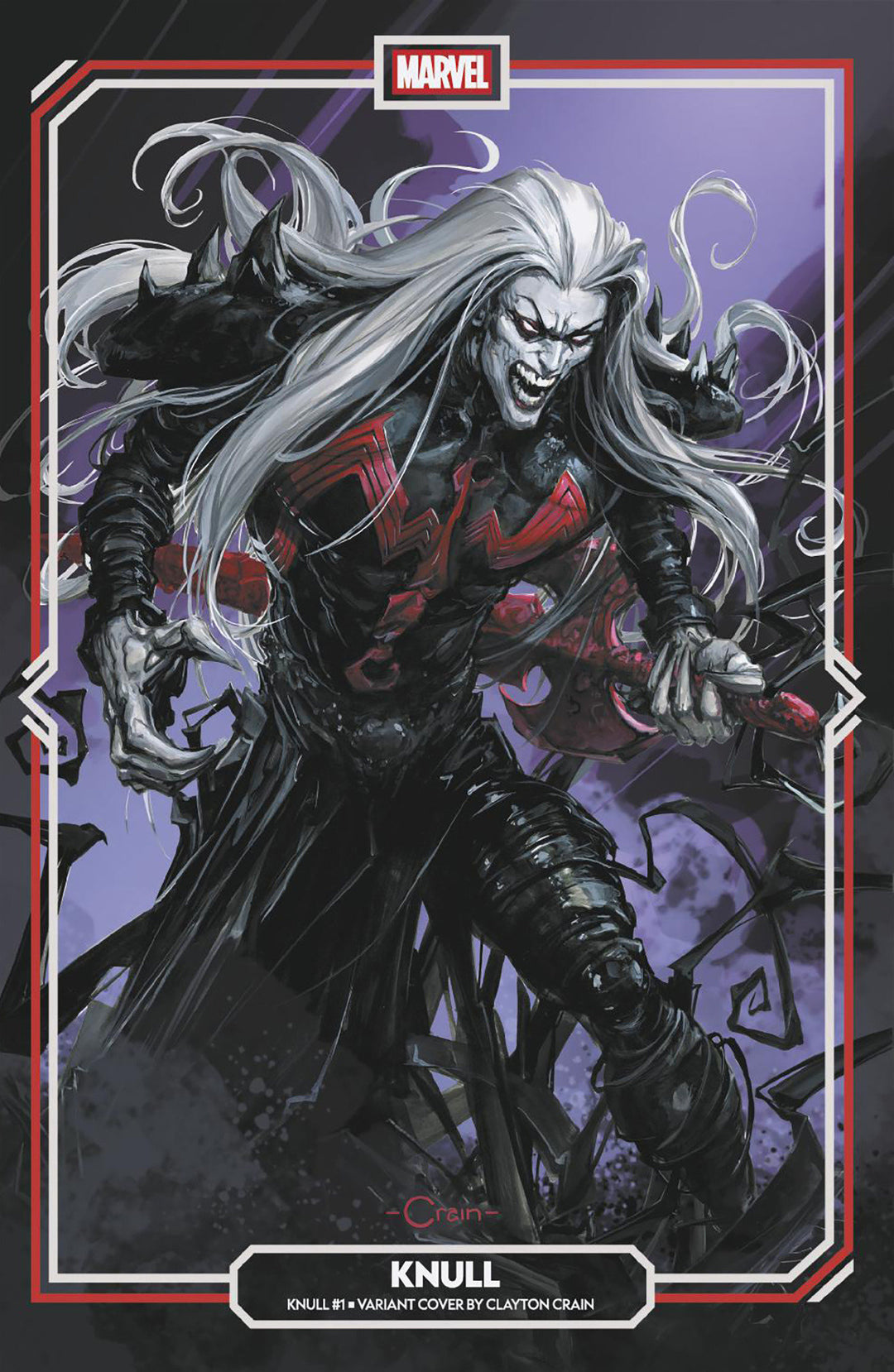 Knull #1 Clayton Crain Variant