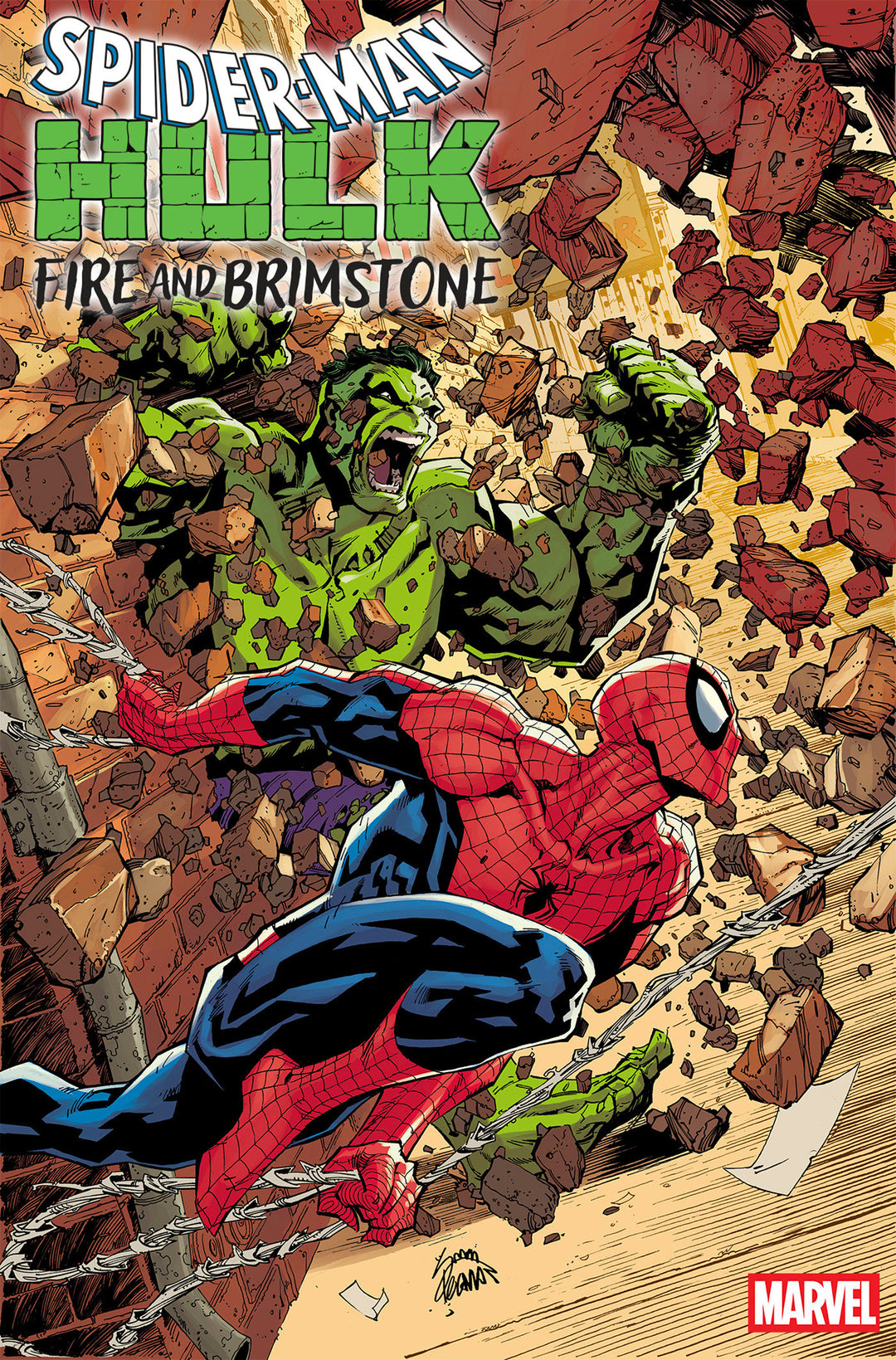Spider-Man/Hulk: Fire And Brimstone #1 Ryan Stegman Variant