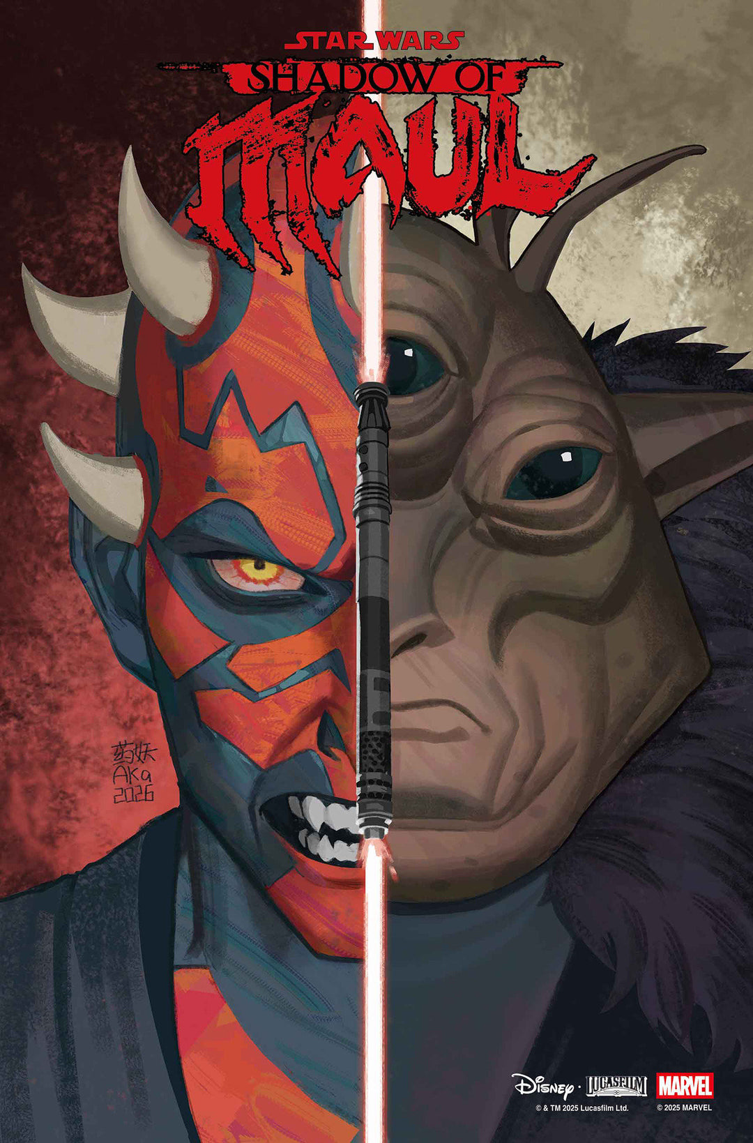 Star Wars: Shadow Of Maul #4 Aka Headshot Full Art Variant
